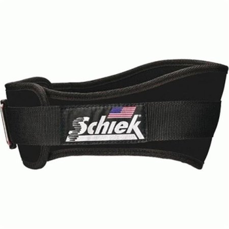 SCHIEKS SPORTS Schiek Sport 2004-L 4.75 Inch Original Nylon Belt  Black  Large 2004-L